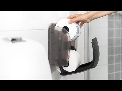 Toalettpapper Katrin System Plus 684 2-lag 85m 36rl - Youtube manufacturer video 2