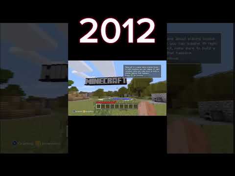 RIP Minecraft Xbox 360 Tutorial World 2012-2018 🥺😞