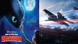 John Powell - How To Train Your Dragon Flying Theme (Test Drive) - BF3 Jet Stunts music video