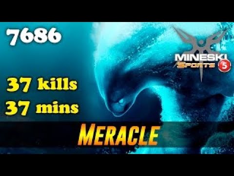 Meracle Morphling 37 mins 37 kills | 7686 MMR Dota 2