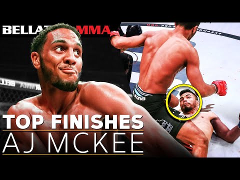 A.J. McKee's TOP 10 Fight Finishes | Bellator MMA