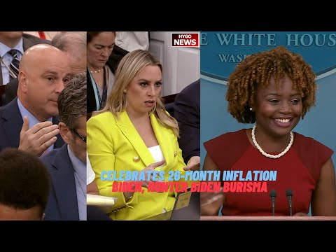 KJP Celebrates 26-Month Sky-High Inflation, Brags About Gas Under Biden, Hunter Biden Burisma