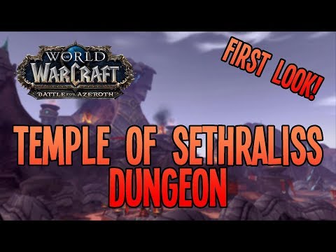 Battle for Azeroth (Beta): Temple of Sethraliss Dungeon - BFA Arms Warrior Gameplay