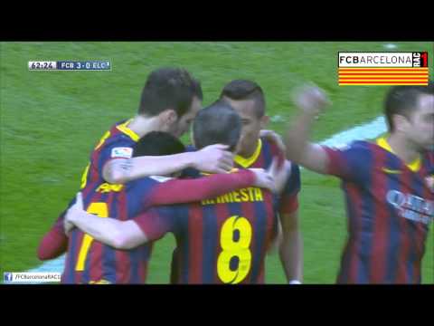 T13/14 J18 Liga BBVA: FC Barcelona 4-0 Elche CF (RAC1)