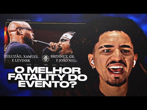 NOVENTA REAGE a ZULUZÃO, XAMUEL E LEVINSK X BRENNUZ, GRAFITEH E JOÃO NEGRO | BDA 8 ANOS