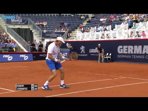 Robert Displays Net Finesse In Hamburg 2016
