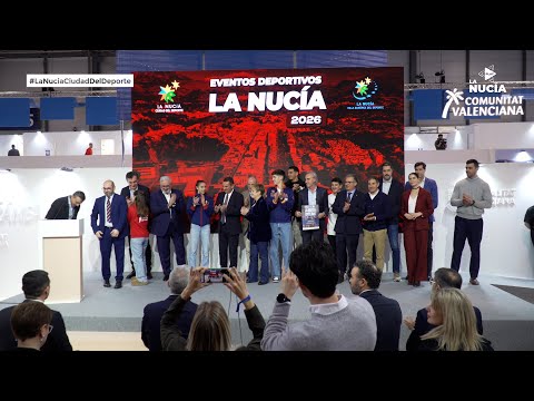 Medallistas olímpicos presentan los “Eventos Deportivos 2026” de La Nucía