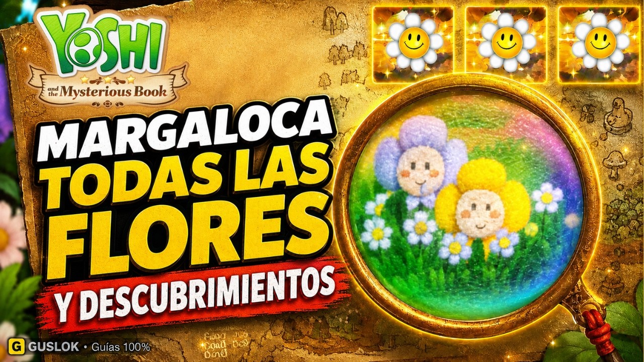 Todos los Coleccionables de Margaloca 100% | Yoshi and the Mysterious Book Todos los Coleccionables de Margaloca 100% | Yoshi and the Mysterious Book