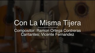 Con La Misma Tijera - Vicente Fernandez - Puro Mariachi Karaoke