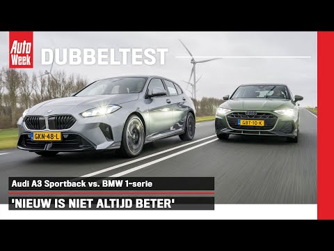 Audi A3 Sportback vs. BMW 1-serie - AutoWeek Dubbeltest