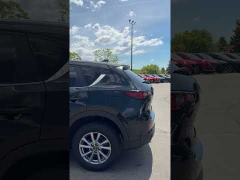 2025 Mazda CX-5 GS AWD in Black for sale at Forbes Waterloo Mazda in Waterloo, ON