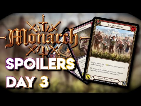 The BEST Limited Card So Far? | Monarch Spoiler Recap Day 3!