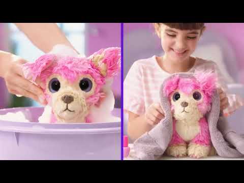 SCRUFF-A-LUVS Rinkinys Cutie Cuts grožio salonas, rožinis video