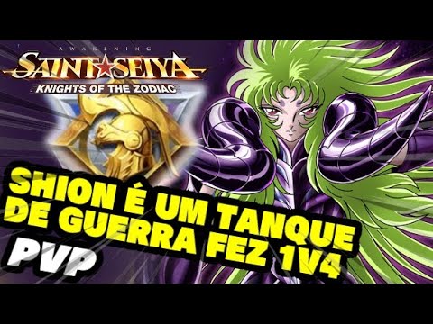 SHION DID 1V4 IS A TRUE WAR TANK - SAINT SEIYA AWAKENING