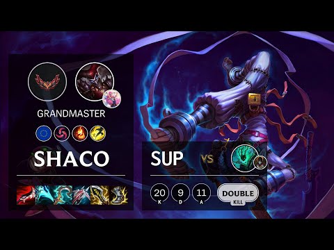 Shaco Support vs Thresh - EUW Grandmaster Patch 12.5