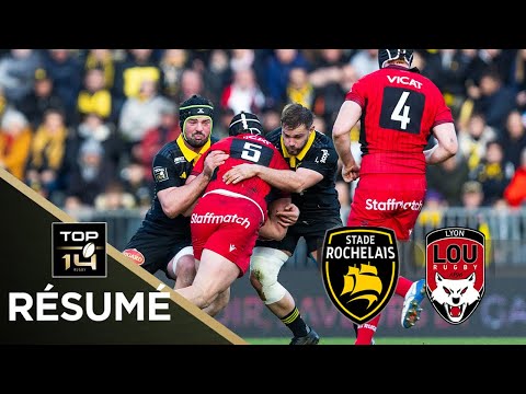 TOP 14 : Résumé partie complète La Rochelle vs Lyon : J16 - Saison 2025/26