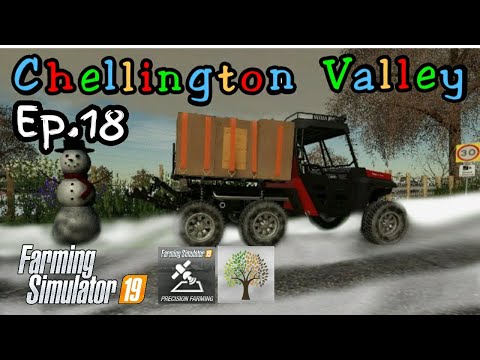 Chellington Valley - Last Wintery Day - Ep.18 - Xbox Timelapse Farming Simulator 19 FS19