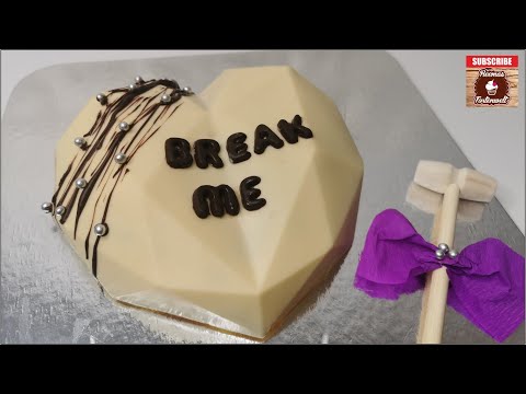 How to make a Breakable Chocolate Heart | Trending Chocolate Smashable Heart | Valentines day 2022