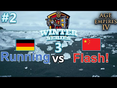 EGC's Winter Series 3 - Running vs Flash! - Bo3 - Age of Empires IV [Deutsch]