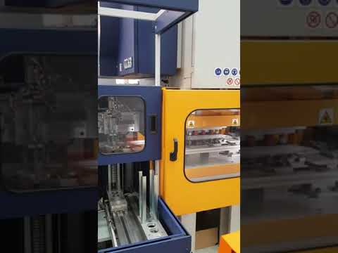 Prasa mechaniczna mimośrodowa wysięgowa CC 63 produkcji Mecanica Exacta z systemem transferu detali - zdjęcie
