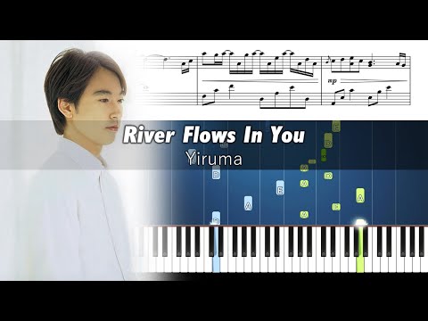 Yiruma - River Flows in You - Piano Tutorial + SHEETS