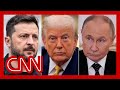 Trump Hosts Zelensky European Leaders At White House