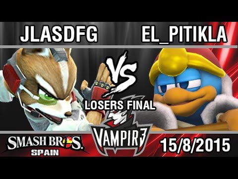 #Vampir3 Regional de Alicante - Joseluisasdfg (Fox) VS El_Pitikla (Dedede) SSB4 Losers Final - Top 8