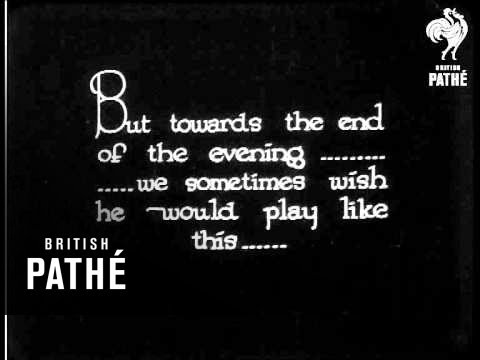 The Jazz Drummer Of The London Senora Band (1926)