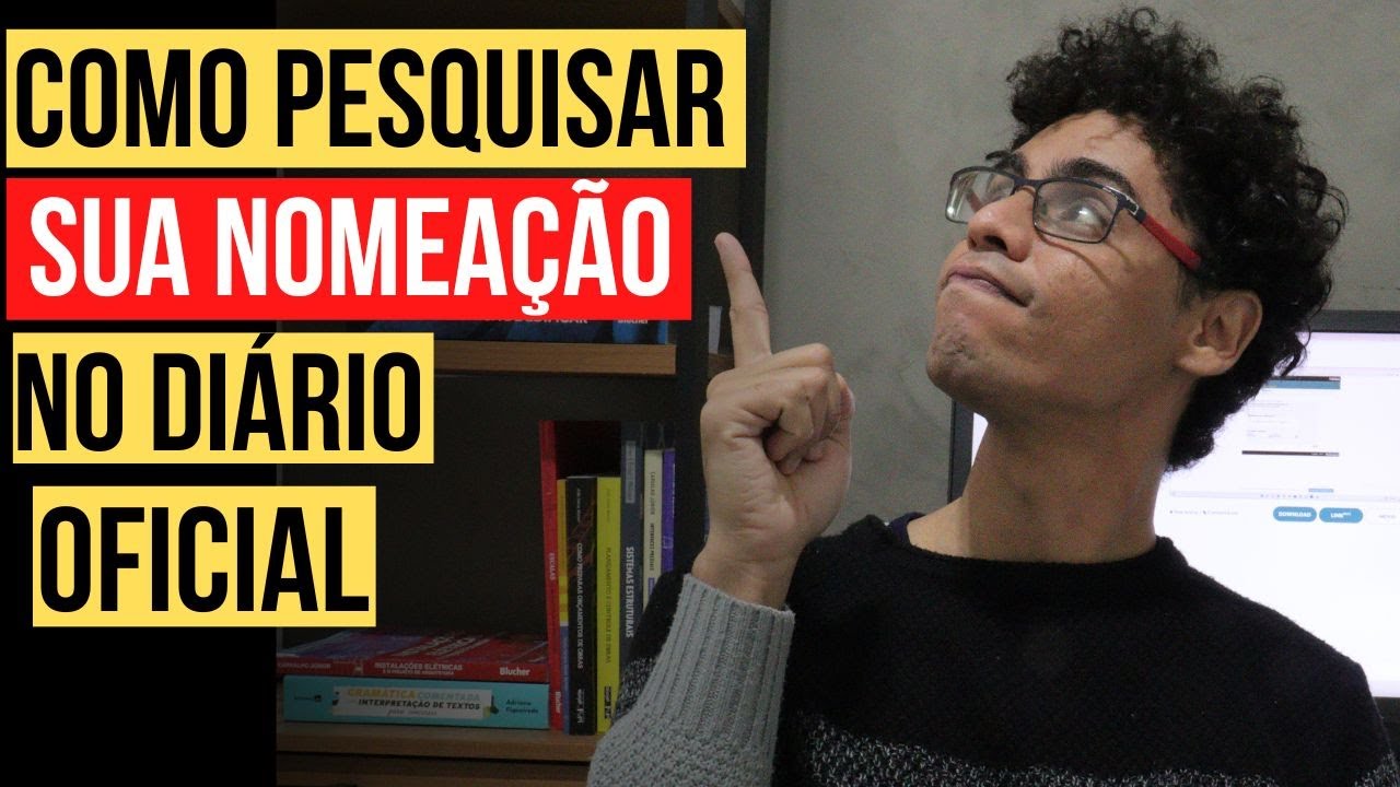 COMO PESQUISAR SUA NOMEAÇÃO NO DIÁRIO OFICIAL!!!