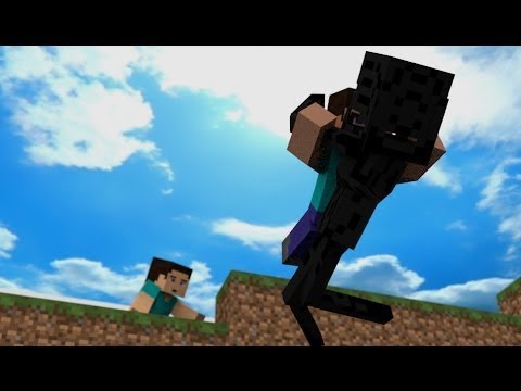 Herobrine Life Story Part 1: Herobrine And Steve - Minecraft Animation