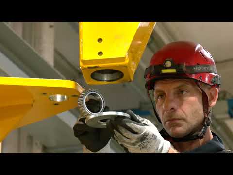 Donati jib crane "CBB" series assembly with articulating jib arms - ENGLISH