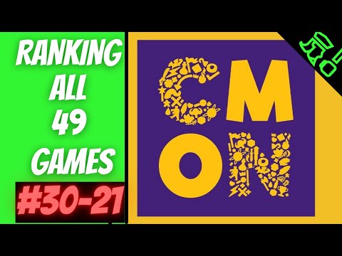 RANKING ALL 49 CMON GAMES - #30-21!!
