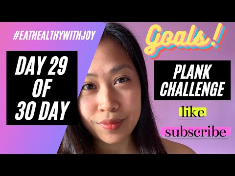 Day 29 Plank Challenge