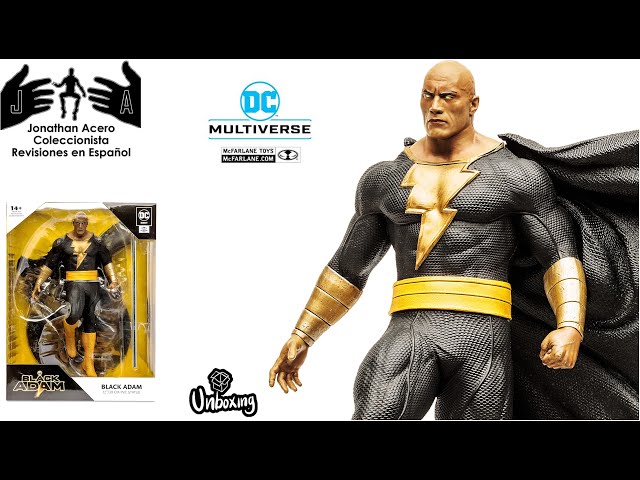 Vídeo relacionado con Batman & DC Universe Black Adam Value 15 cm Figura