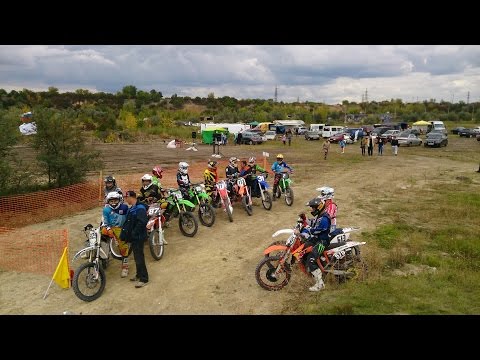 Соревнование по мотокроссу (г. Губкин 12.09.2015)