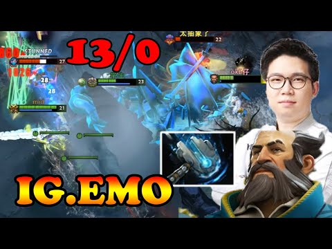 IG.EMO OP KUNKKA MEME HAMMER BUILD 0 DEATH SUPER TANKER | DOTA2ORBS