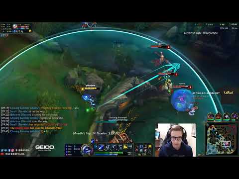 [TSM Bjergsen] -  Xerath vs Malzahar mid Pre Season 8 Full HD