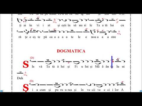 Dogmatica...  (Glasul 2), Anastasimatar V. Ojog - versiune instrumentală (Melodos) - clip 3