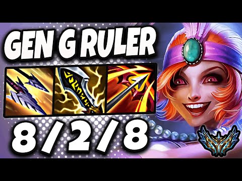 Jinx vs Senna ADC [ Gen.G Ruler ] Patch 25.11 Korea Challenger ✅