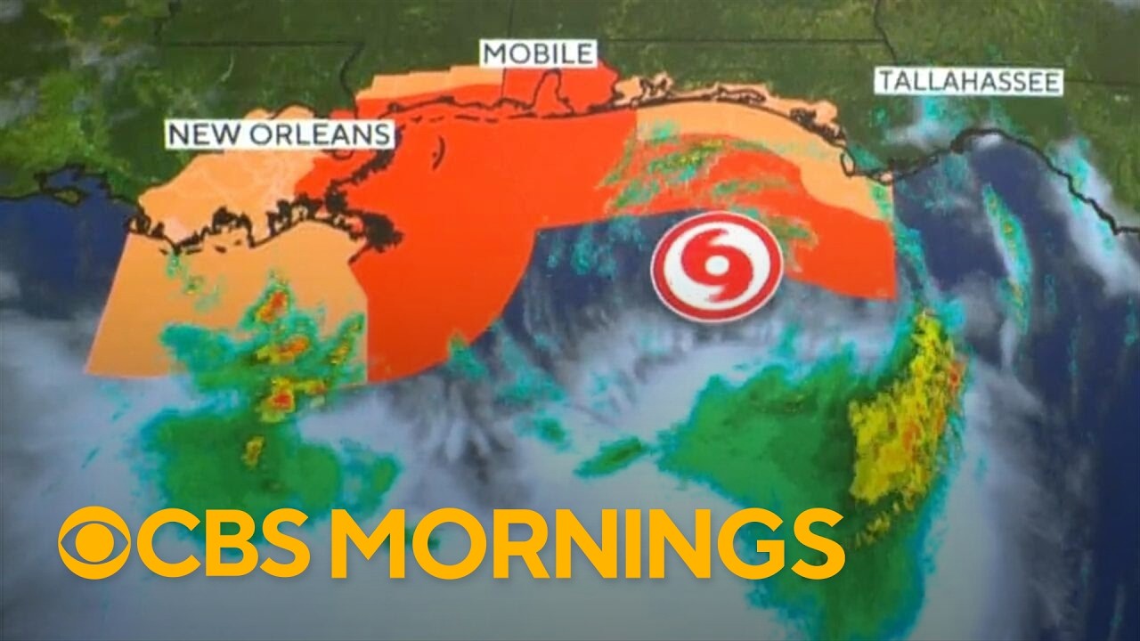 See Tropical Storm Bertha's projected path as it strengthens in Gulf
