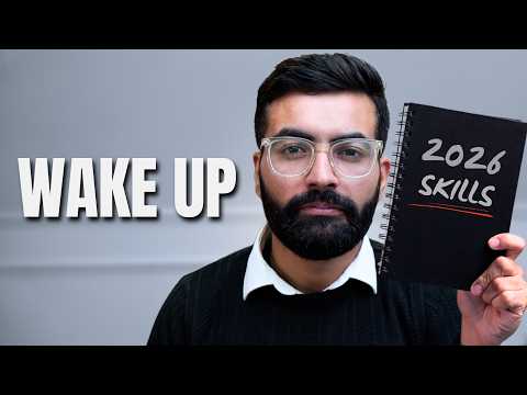 Only 5 Skills To Master in 2026 (Before It's Too Late)