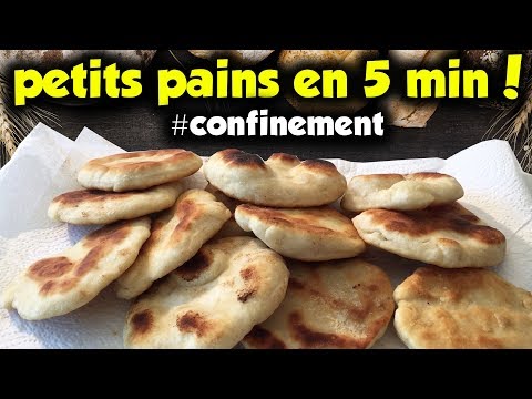 Des PETITS PAINS en 5 MINUTES !!