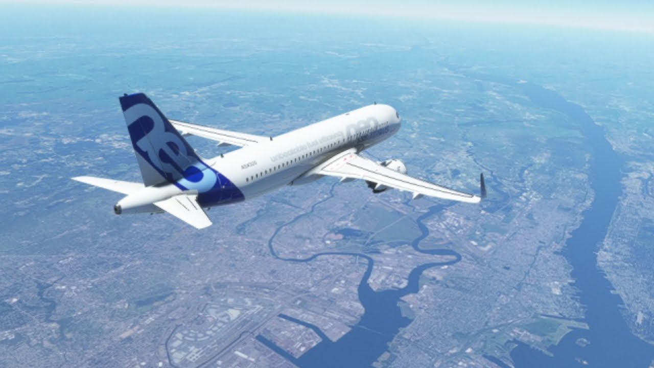 Plane cruising speed visualised from the ground