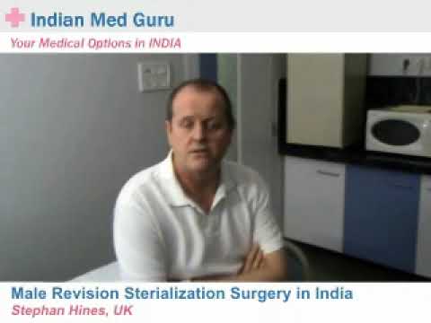 International patient experience with vasectomy reversal surgeons at chennai in India