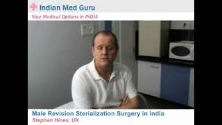 Mr. Stephan Hines, UK patient video testimonial India