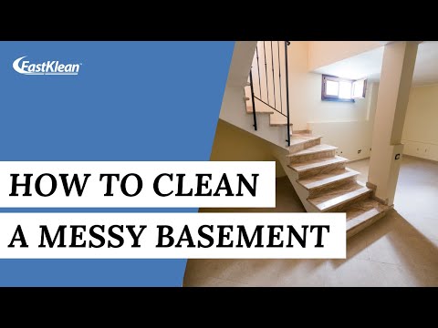 How To Clean A MESSY BASEMENT | Cleaning Tips