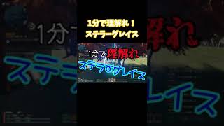 【PSO2NGS】1分で理解れ！ステラーグレイス Short ver 【ゆっくり実況】#Shorts