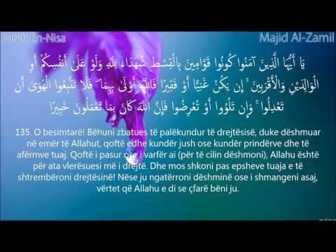 Surah En Nisa 135-147 - Majid Al-Zamil (titra shqip)