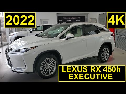 2022 Lexus RX 450h AWD Review of Features and Walk Around on the Executive Package