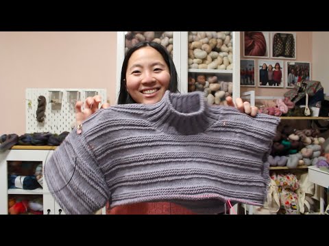 arieknits Ep. 107 - Clay Sweater Updates and Start of Sweater Spin!